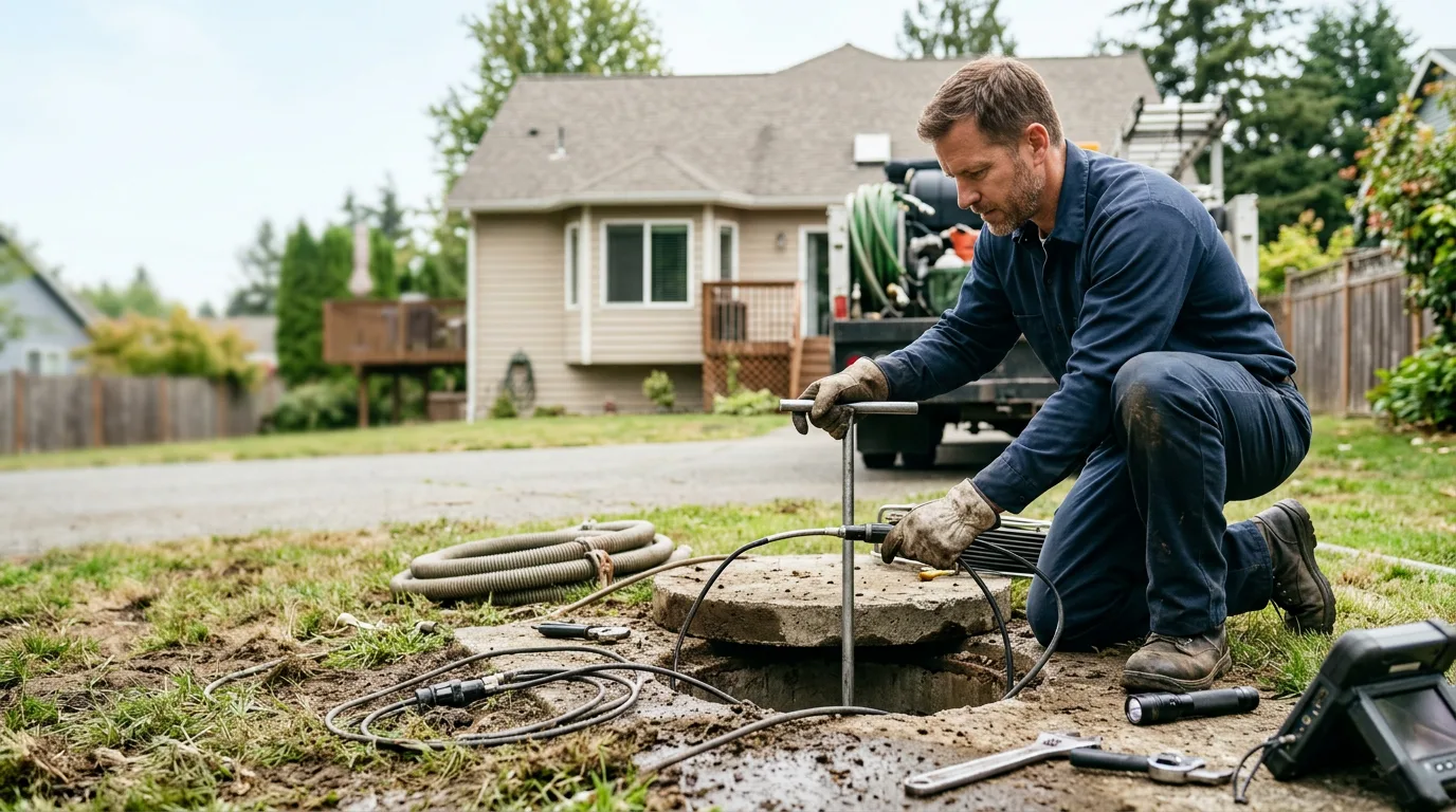 Septic Tank Pumping in Carrolls, WA